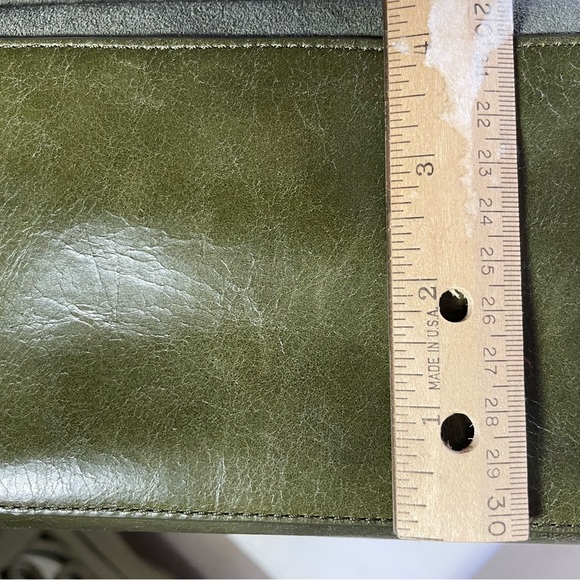 NWT HALSTON HERITAGE  OLIVE COLORED  HANDBAG - Picture 10 of 12